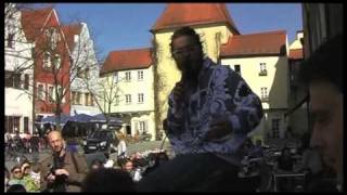 Flowin Immo &amp; Vibes Galore Freestyle Session vor dem Beanery Weiden Part 1