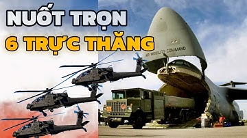 Vận tải cơ lớn nhất thế giới do Mỹ sản xuất - C5M super galaxy