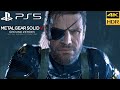 PS5: Metal Gear Solid 5 Ground Zeroes: INTRO - 4K 2160 P - 60 FPS - HDR - ITA