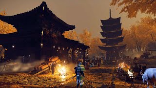 Ghost of Tsushima - Beautiful Time Lapse (Japanese Temples)