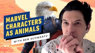Marvel Characters as Animals with Ben Schwartz