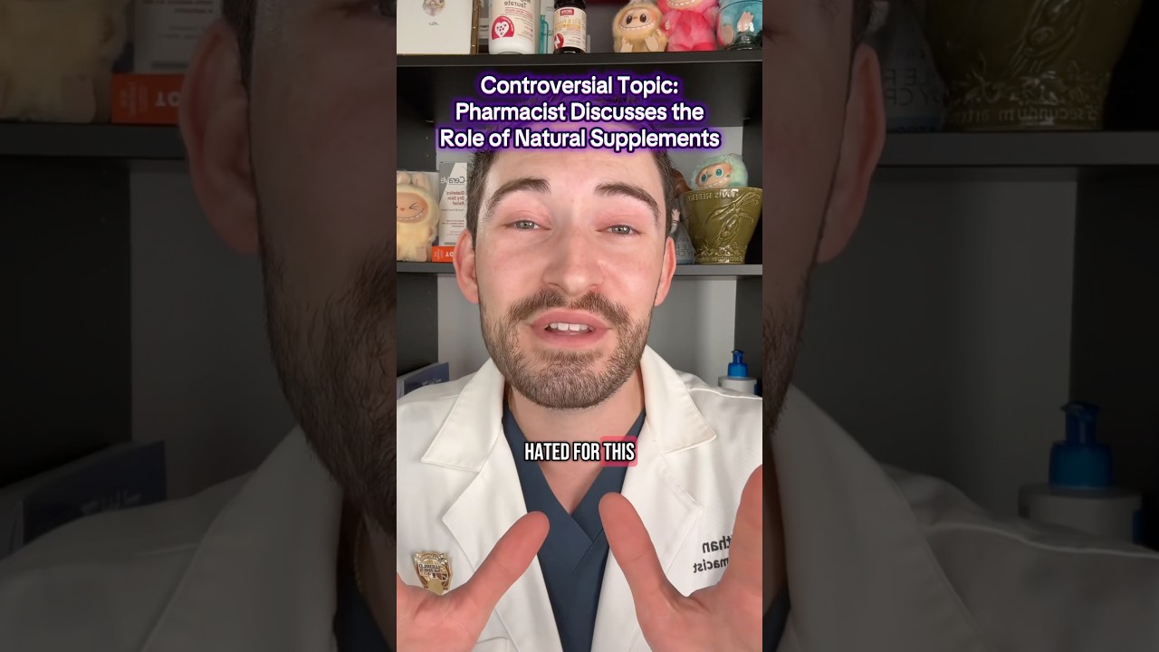 Can natural supplements really help? Here’s what I think as a pharmacist 👀🌿 