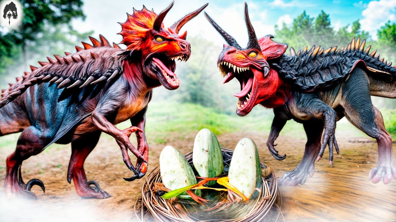 the isle - ULTIMASAURUS Agora é Pai! Família Cresceu, Ninho Feito e Filhote Protegido!