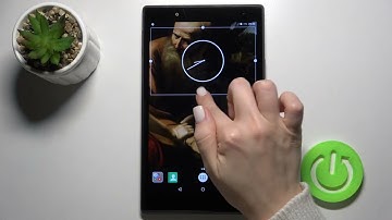 How to Add and Remove Home Screen Widgets on  Lenovo TAB 4 8 - Manage Widgets