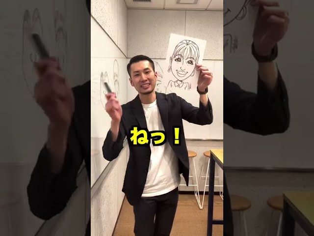 Illustrations/portraits of two people