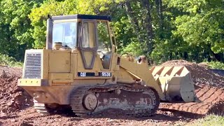 Old Caterpillar 953B Smoothing Out Dirt Piles by Engine201 1,879 views 11 months ago 7 minutes, 9 seconds