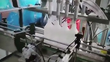 Protech Solutions Automatic Liquid Paste Filling Machine- 4 Nozzles