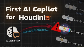 Houdini AI Assistant - Official Demo (HDA Architect, Debugger, Executable Actions)
