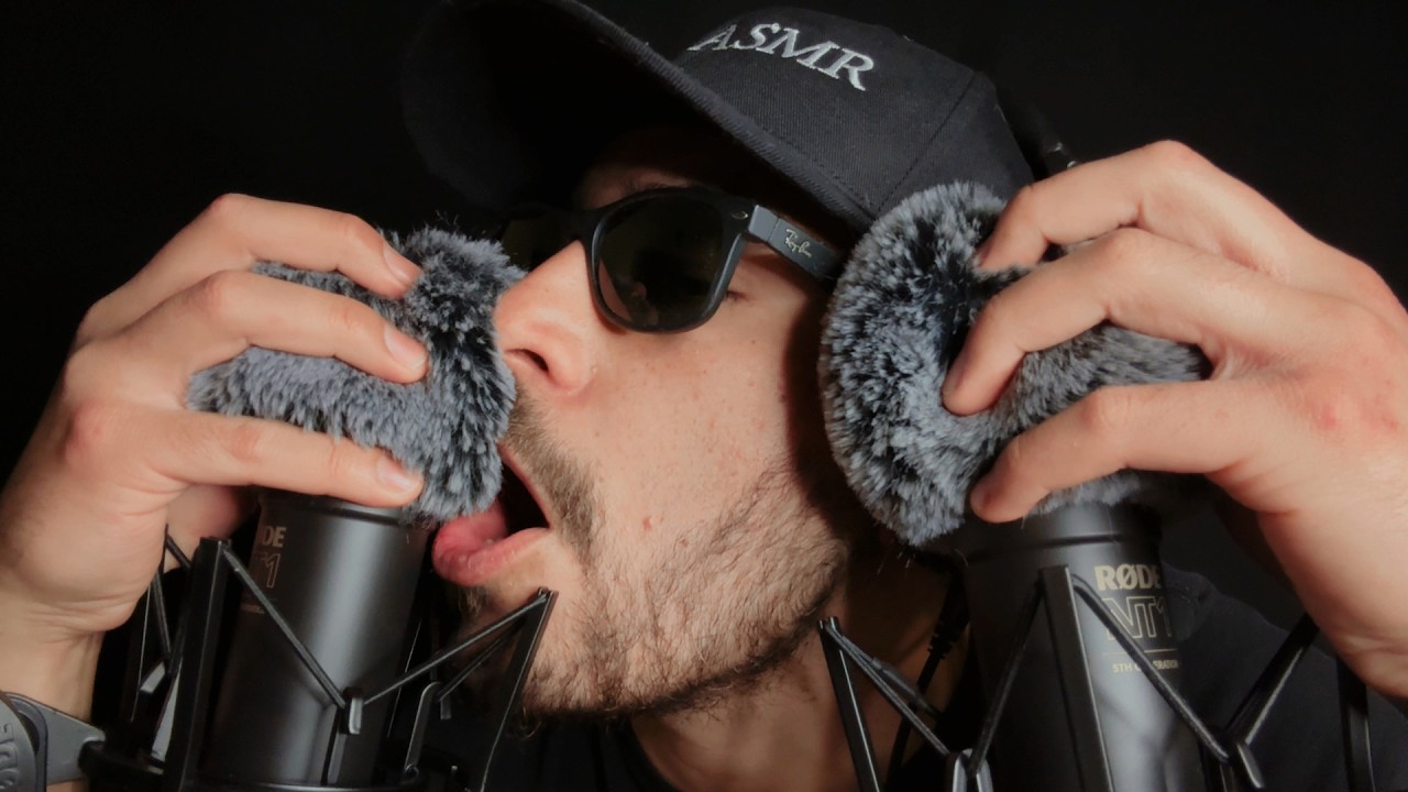 ASMR Super Tingly Ear To Ear Inaudible Whispering And Brain Massage With My New Microphones 😴