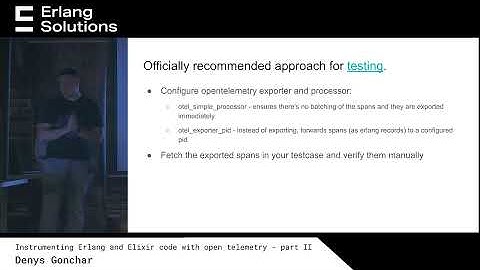 Instrumenting Erlang and Elixir code with open telemetry - Part 2 | Denys Gonchar