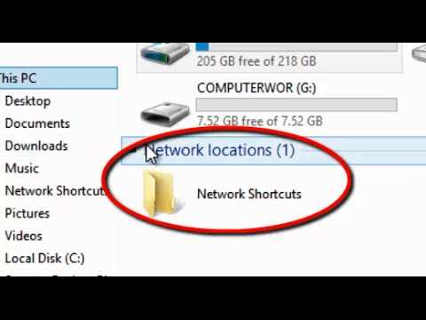 How to add a shared folder to network locations of This PC (My Computer) in Windows 8.1 hqdefault