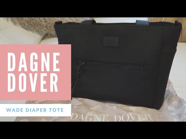 Dagne Dover Large Wade Diaper Tote - Onyx