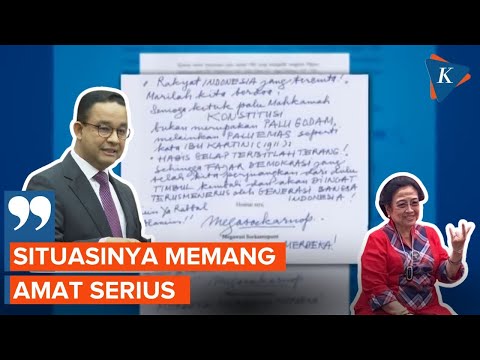 Megawati Serahkan &quot;Amicus Curiae&quot; ke MK, Anies: Situasi Amat Serius