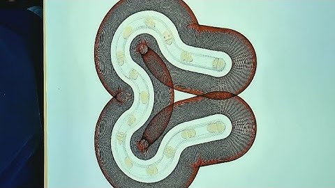 When Two Hearts Unite in One Beat 💪 How to making spirograph spirograph by As