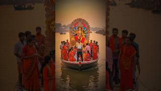 "Durga Idol Immersion at Sea | Cinematic Boat Journey 2025"#trending #ai #photo #festival #বিসর্জন