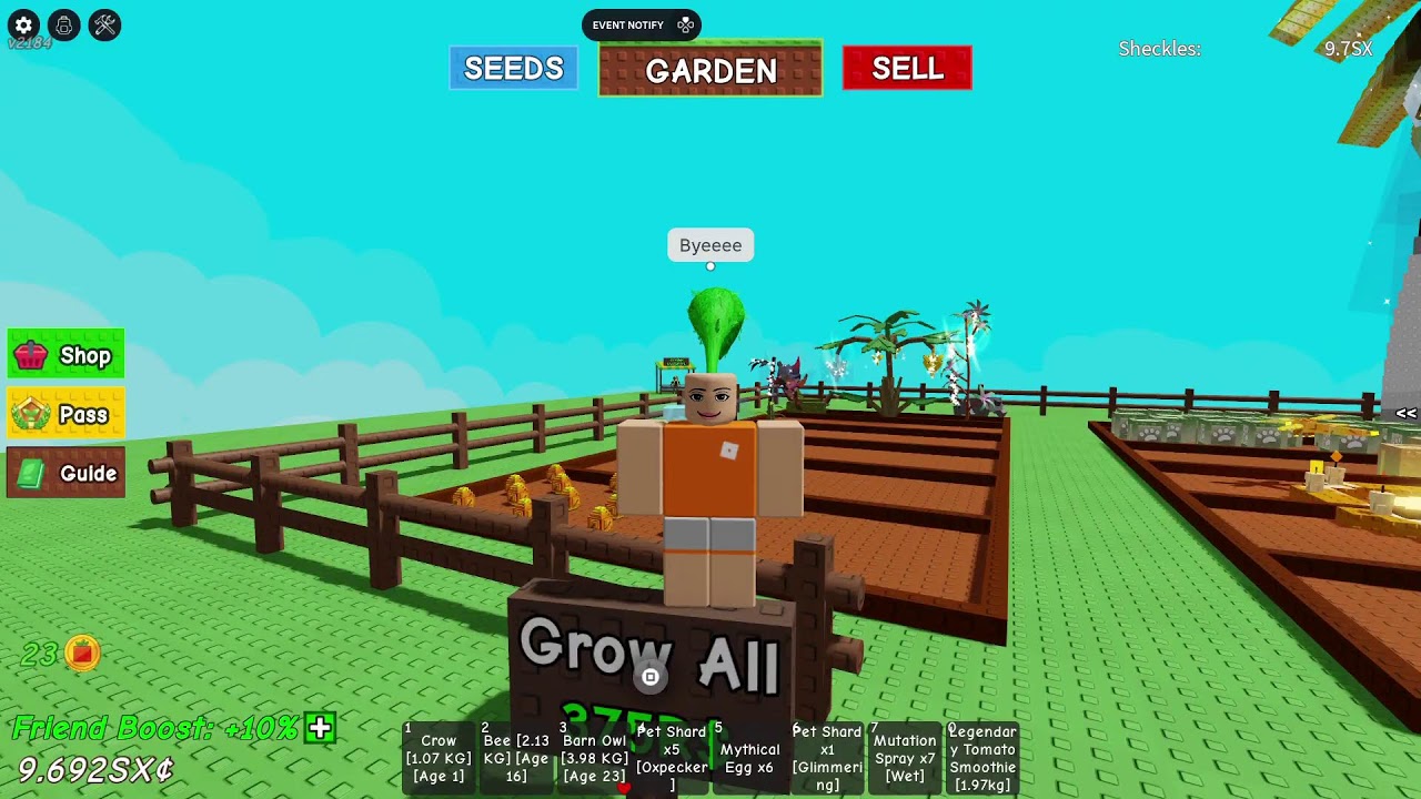 Grow a garden giveaway and celebration