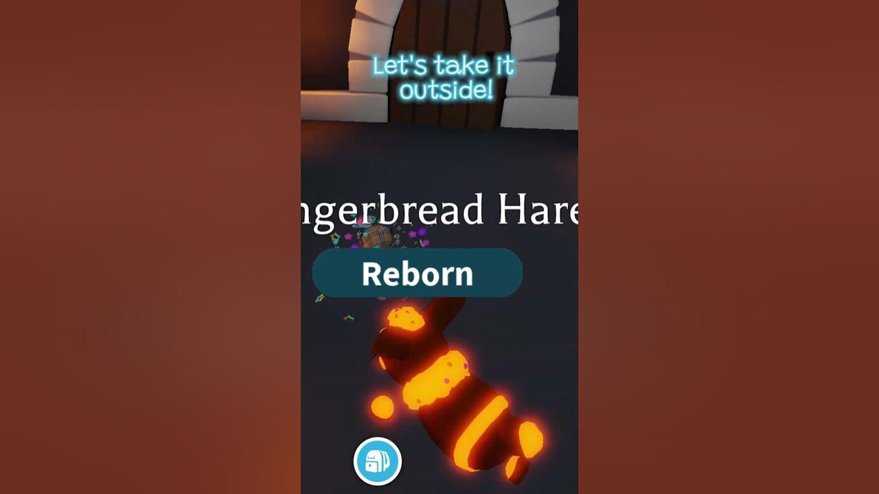 Watch me neon the Gingerbread Hare in Adopt Me!! #roblox #adoptme #