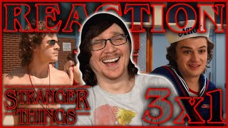 FIRST TIME watching STRANGER THINGS 3x1 Reaction/Review!