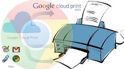 Print from anywhere to your printer using Google Cloud Print 
