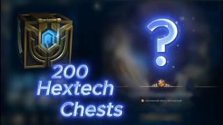 MEGA OPENING 200 HEXTECH CHESTS AND ORB BUNDLE | МЕГА ОТКРЫТИЕ 200 ХЕКСТЕК СУНДУКОВ И НАБОР СФЕР