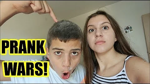 PRANK WARS! BROTHER VS SISTER!