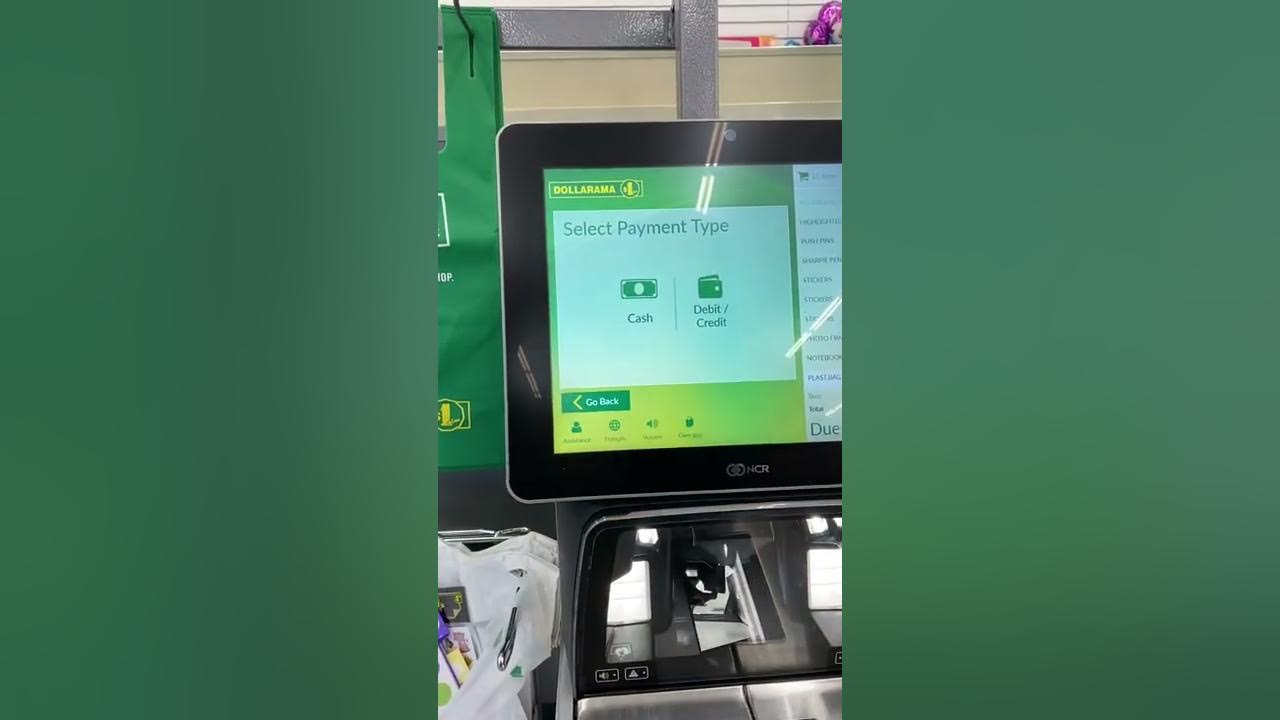 Wow Dollarama have self checkout now 😮 ️😍🇨🇦 YouTube