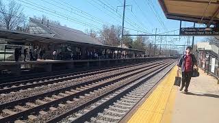 Amtrak Northeast Regional 120 With Two Locomotives, Phase 7 Amfleet & 143 At Princeton Junction, Nj