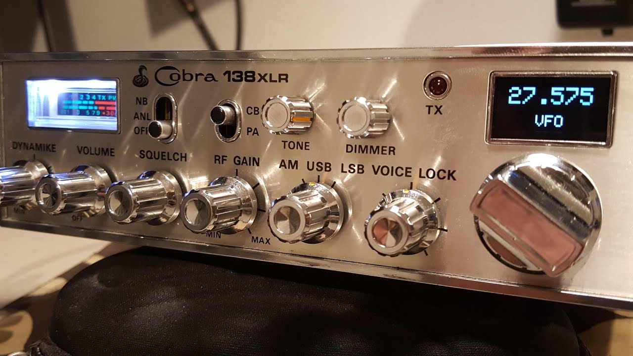 COBRA 138 XLR VFO DIGITAL 26 a 28 Mhz YouTube