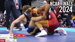 How David Carr beat Mitch Mesenbrink in NCAA Finals 2024