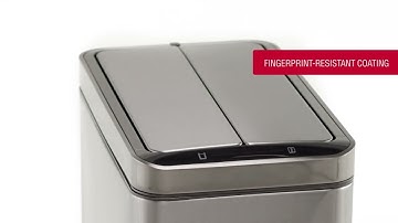 Rubbermaid® Elite™ 11.8G Slim Sensor Trash Can Product Overview