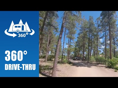 Campground Tour of Mancos State Park in Mancos, CO - 360° Drive-thru