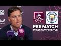 Scott Parker Speaks To Media Ahead Of Man City | PRESS | Burnley v Manchester City