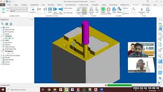 How to Create Roughing Toolpath in PowerMill | Model Area Clearance Tutorial | VMC 3D Roughing Day-2