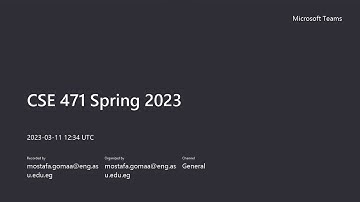CSE471 - Computer Controlled Systems Lecture 4