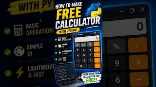 learn free how to creat a calculator in python part 2 #computer #learning #success