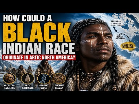 HOW COULD A BLACK INDIAN RACE ORIGINATE IN ARTIC NORTH AMERICA?!