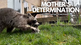 Mother Raccoon's Determination | Humane Raccoon Removal From Shed