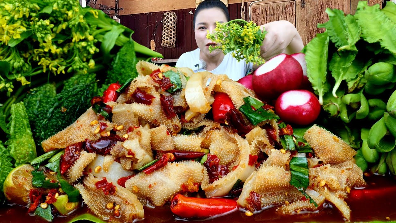 ตำสะไบนางซดกรุบๆน้ำตำเผ็ดนัวปลาร้าเเกล้มมะระผักสดเเซ่บถึงใจ|ส้มซ่าพาเเซ่บ 12 กันยายน ค.ศ. 2025