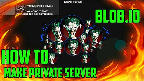 How to make | Private server in | Blob.io Android