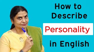 How to Describe Personality in English | spoke English | Interview skills | communication skills