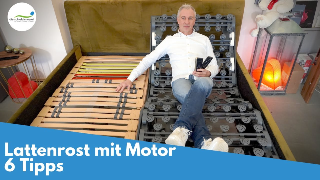 - mit du 6 Lattenrost - solltest! YouTube Motor beachten die Tipps,