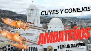 Los mejores de Cuyes y Conejos ASADOS de Ecuador son Ambateños