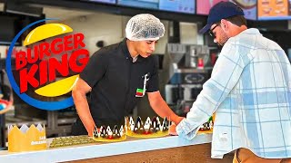Manger gratuitement à Burger King  Prank  Les Inachevés