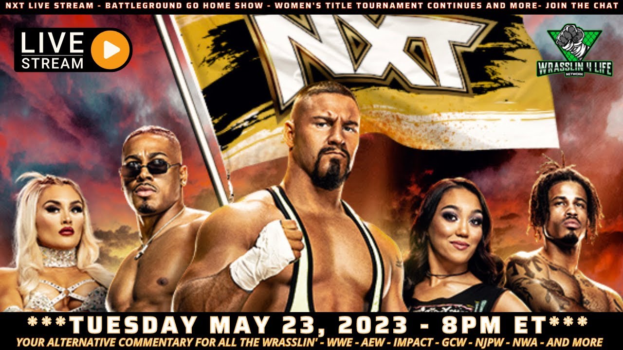 WWE NXT Live Coverage Go Home Show for Battleground this Sunday and