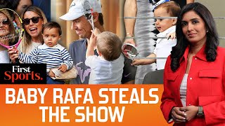 Rafa's Mini Me: Nadal's Son Wins Over Tennis Fans On The Sidelines | First Sports With Rupha Ramani