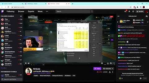 MrGolds’ caught cheating while bragging about his skill in Warzone ( check behind the task manager)