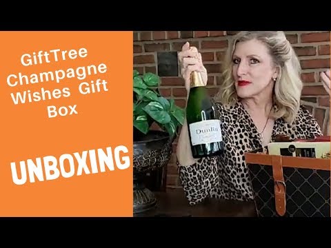 GiftTree Champagne Wishes Gift Box Unboxing