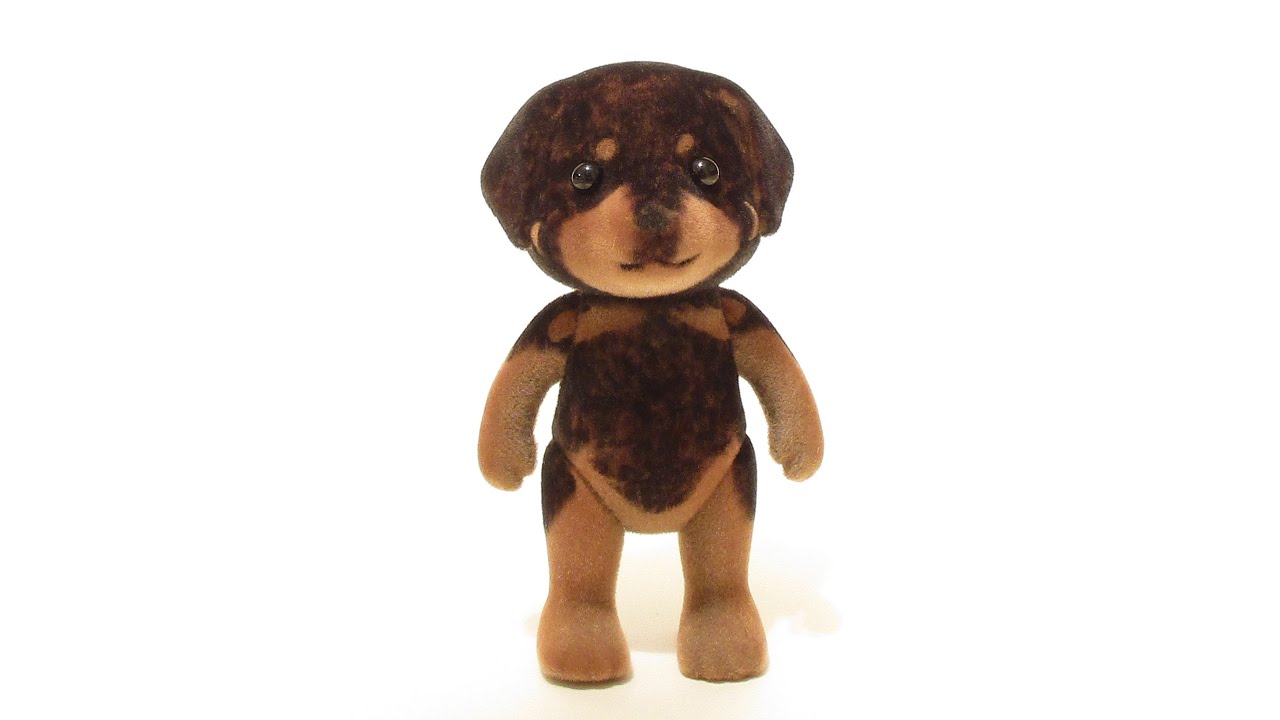 Making a Rottweiler Calico Critter - YouTube