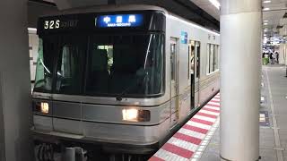 【初期車の置き換えは後回し】東京メトロ日比谷線03系03-107F 中目黒行き 茅場町駅発車