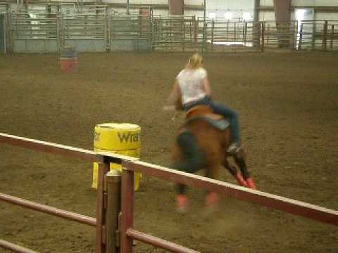 Ashley McClary barrel racing Samuel the Bay, JS Ro...